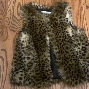 Leopard vest